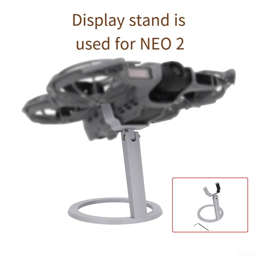 Desktop-Display-Ständer für DJI NEO 2, schlanke und PC-Konstruktion, Halterung bietet Stabilität und minimalistisches Design für Büro oder Zuhause
