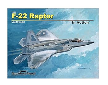 Paperback F-22 Raptor in Action Book