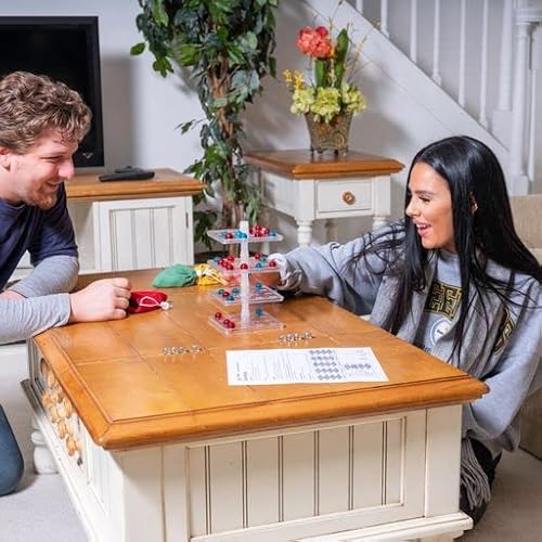 Jokari Take The Tower 3D Strategy Board Game For 2 To 4 Kids Or Adults Of Any Age. Easily Attach Rotating Playing Surfaces, Like Connect 4 Try To Align 4 Marbles, Turn A Level To Alter Opponent's Plan #TOP3