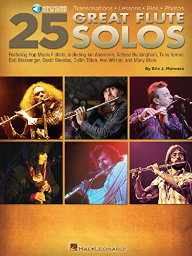 25 Great Flute Solos: Transcriptions, Lessons, Bios, Photos by Eric J Morones | Flute Sheet Music...