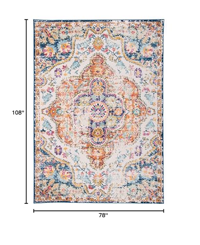 Tapete Bohemio Multi Color 6'6" x 9' miniatura 2