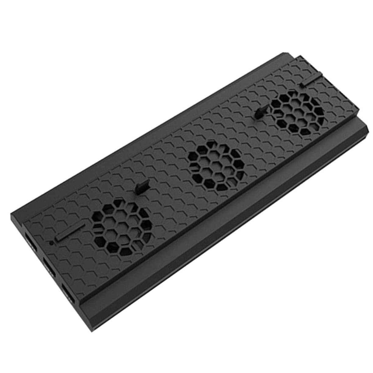 Tofficu 2pezzi Ventola di Raffreddamento per Console di Gioco con Controllo della Temperatura Supporto Verticale Compatibile per One Hub USB Triplo e Design Unico con Luce LED