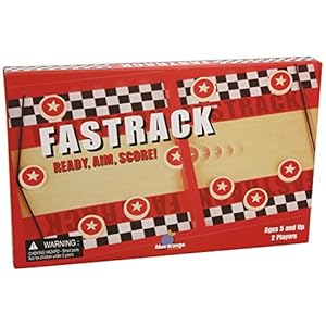 Fastrack Board Game by Blue Orange Games – The Original 2-Player Disc Slinging Fast Action Game.