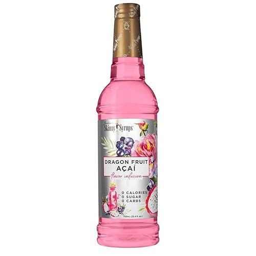 Infusiones de sabor a jarabe delgado (Acai de fruta del dragón)