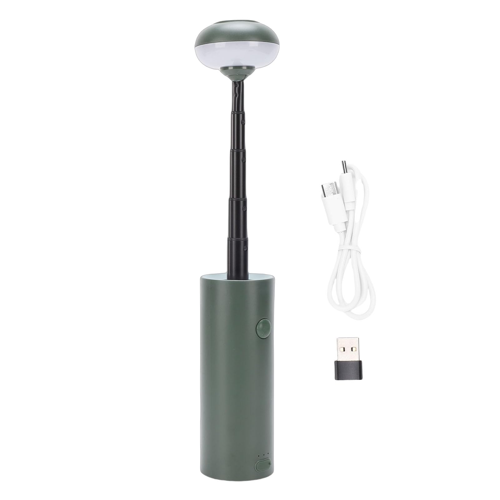 Teleskop-Campingleuchten, Magnetische Campinglaterne mit 3 Beleuchtungsmodi, Wiederaufladbare Baustellen-Taschenlampen, Tragbare Zeltlampe für Notfall, Wandern, Arbeiten