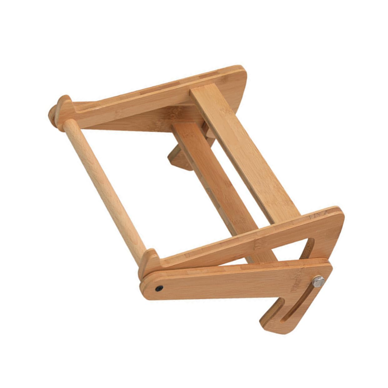 SHINEOFI Supporto per Laptop Stand Multifunzionale in Legno Regolabile Pieghevole Porta Computer Portatile Elegante in Phyllostachys Pubescens per Tablet, per Scaffali