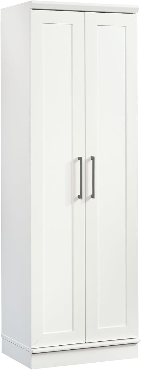 HomePlus Storage Cabinet/ Pantry cabinets, Soft White finish
