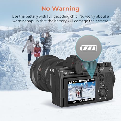 Image of SMALLRIG NP-FZ100 USB-C Rechargeable Camera Battery (Orange) - 4969