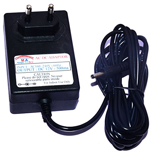 Image of MA DC 12v 500ma Power Adaptor for Dlink Router, Modem and Other DIY Boards (5 Mtr. Cable)