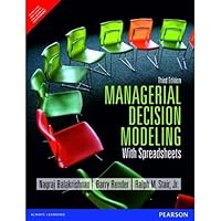 Managerial Desicion Modeling with Spreadsheets 8131790126 Book Cover
