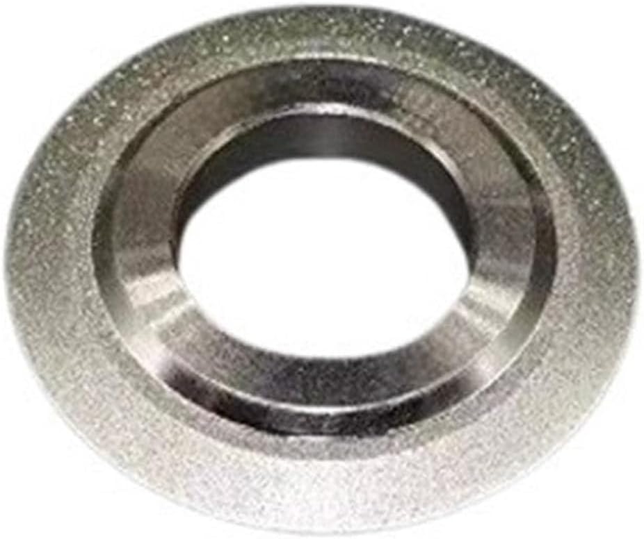 70mm Double-Beveled Alloy SDC Diamond Grinding Wheel, 14E1 PSX Grinding Disc for Ceramic Graphite Tungsten Steel Open V-Groove(70mmx6mmx32mmx45x200)