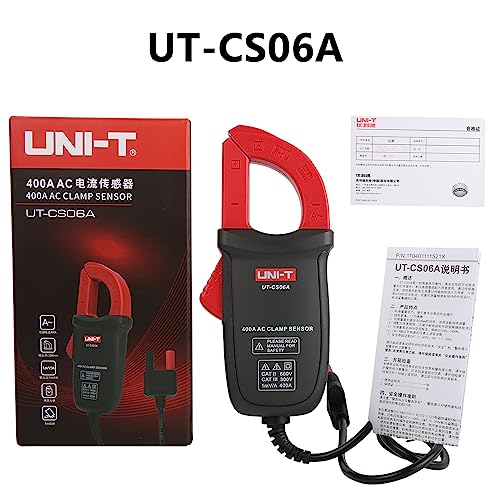 Image of UT-CS06A 400A AC Current Clamp Sensor Suiltable for Multimeter UT196 /UT139C /UT117C Option Current Clamp