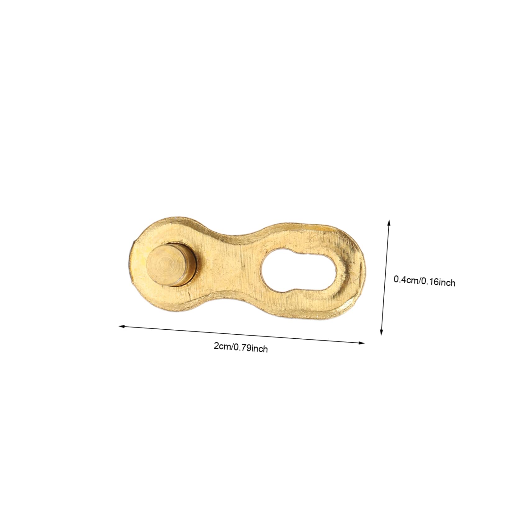 INOOMP 72pezzi Giunti Catena Bicicletta Pratici Con Facile Installazione Per Mountain Bike Collegamenti Catena Resistenti e Sostituzione Per Ciclisti Appassionati