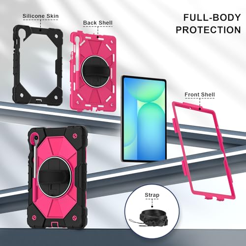 Protection Galaxy Tab S10 Lite SM-X400 anti-chute avec porte-stylet