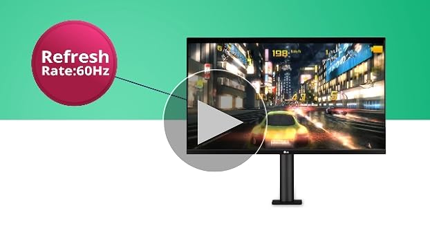 LG UltraFine Display 32UN880-B (31.5インチ) 31.5 吋超高清4K Ergo IPS 顯示器，兼容USB Type-C™ - 32UN880-B