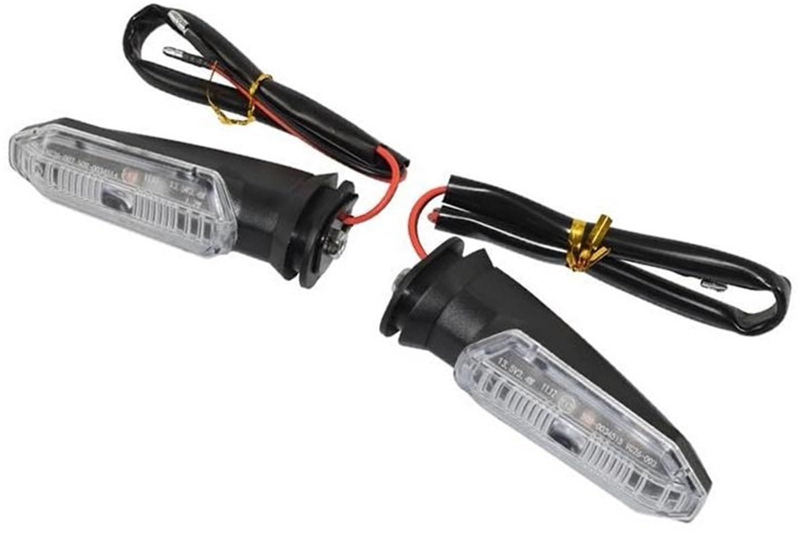 Przednie tylne kierunkowskazy, dla CBR250RR X-ADV750 XADV 750 2017 2018 2019 2020 migacz lampka kontrolna Kierunkowskaz z przodu i tyłu motocykla(BLACK Clear Lens)