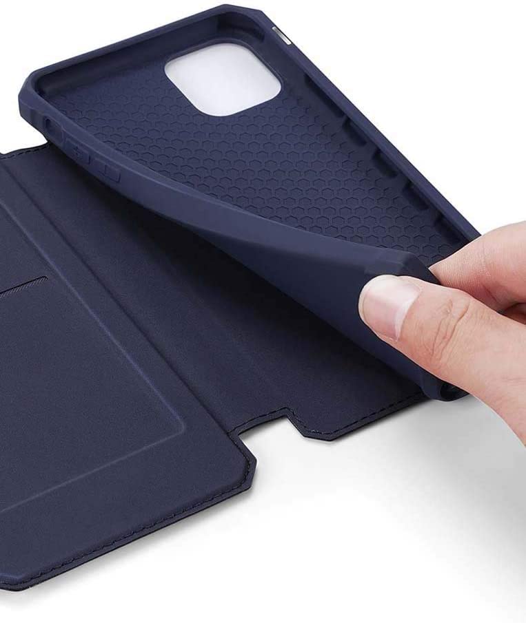 Étui de téléphone à rabat iPhone 12 Pro Max magnétique antichoc - 4
