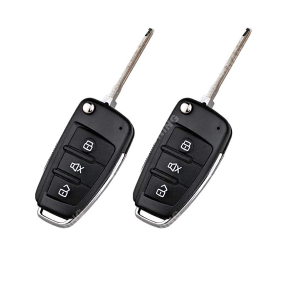 akhan AKH66164149 100A68 - Kit de conversión de Alarma (Incluye 2 mandos a Distancia para Todos los Cierres centralizados de 12 V)
