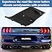 WildWell Mustang Rear Diffuser Valance Aero Foil Kit for 2018-2023 Ford Mustang GT Accessories Black