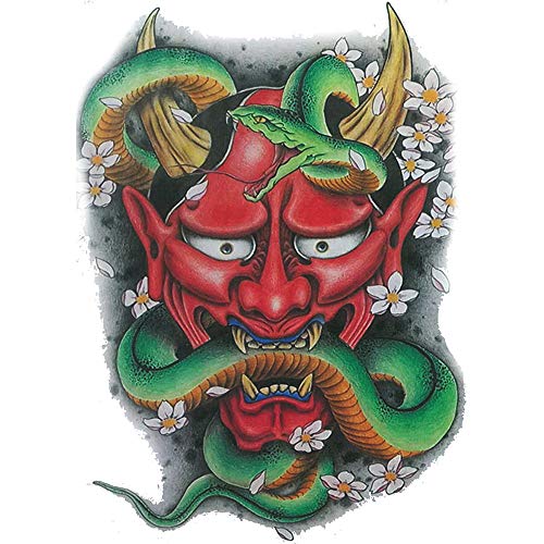 Temporary tattoo stickers on the back, large picture waterproof and durable tattoo (M9)