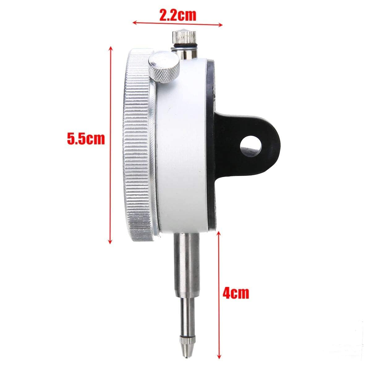 Ocean Aerospace Eco Dial Indicator Gauge 0-10mm/0.01mm High Accuracy Measurement Instrument Tools With Flexible Magnetic Base Stand Holder For Dial Indicator. 2