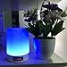 Produktbild Bluetooth-Lautsprecher Nachttischlampe, Touch-Nachttischlampe Bluetooth-Lautsprecher mit Musik-Player, Wecker Intelligent Voice Reminder für Schlafzimmer, Lounge, Camping, Reisen