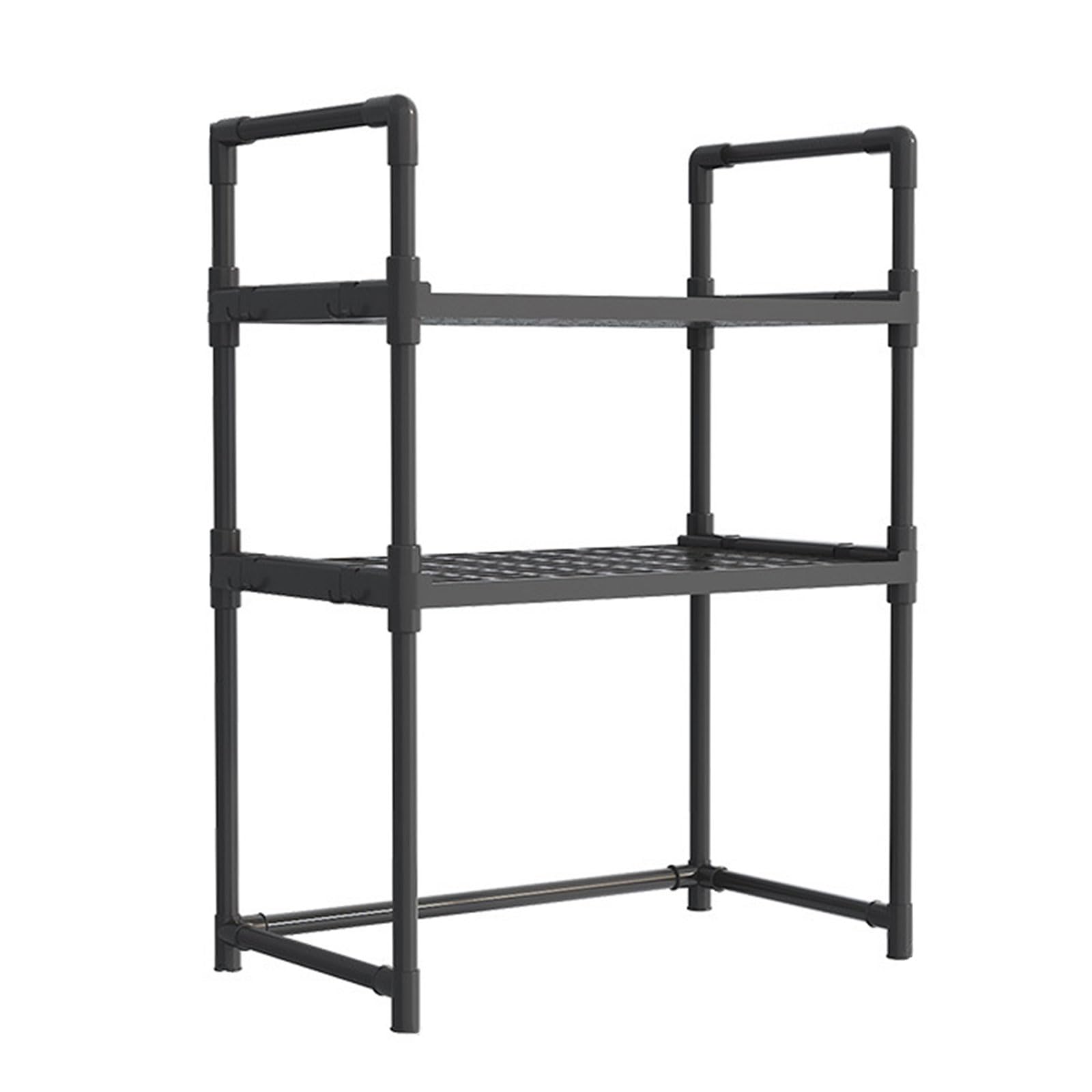 Mllepjdh Practical Kitchen Storage Rack Kitchen Countertop Organizers Multifunctional Shelves for Microwaves Storage Rack