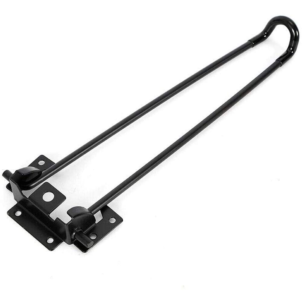 Eapmic 3Pcs 28.5'' Folding Hairpin Table Legs Solid Iron Heavy Duty Easy Install Folding Coffee Table Desk Legs (28.5")