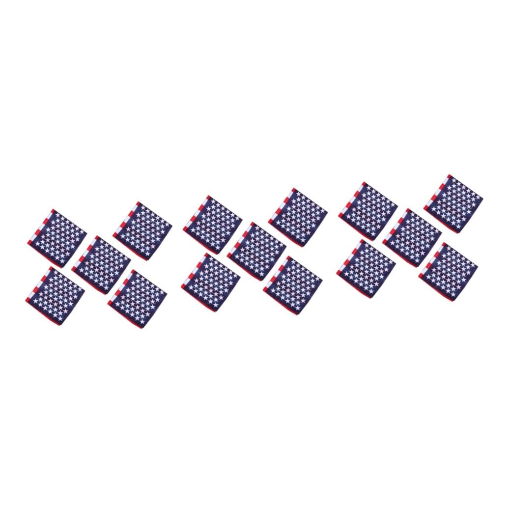 COLLBATH Amerikanische Flagge Bedrucktes Kopftuch Unisex Atmungsaktiv Für Outdoor Aktivitäten Diy Stirnband Für Mode Und Dekoration