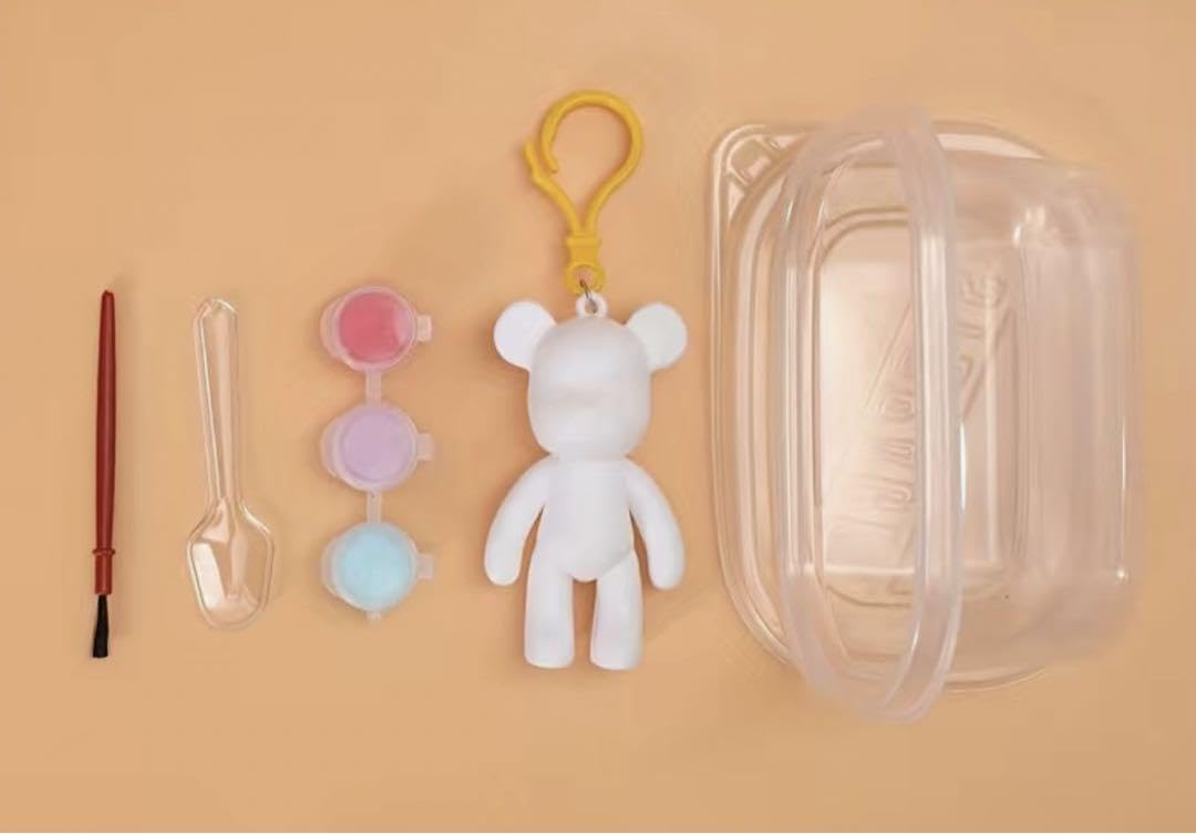 Amazon.co.jp: オリジナル(くま)色付けbear diyセット : 文房具