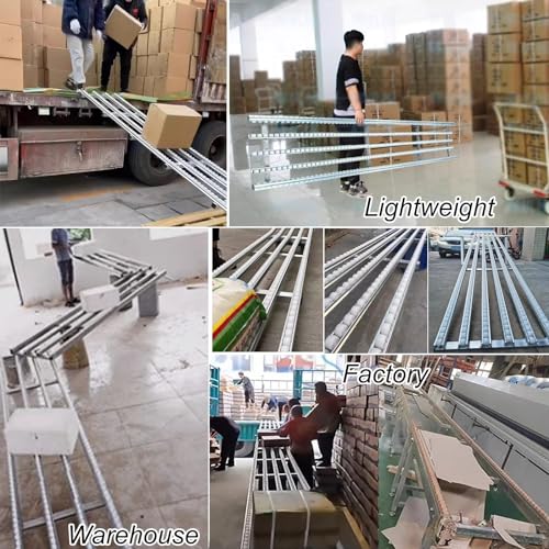 Supporto a rullo trasportatore in acciaio inox ad altezza regolabile, 1,5 m, cinghia di trasporto non alimentata 600 x 500 x 400 mm, perfetta per magazzini e logistica, supporto W16in/40 cm