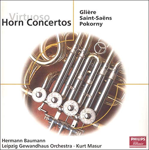 Virtuoso Horn Concertos [Audio CD] Baumann; Masur and Leipzig Gewandhaus Orchestera
