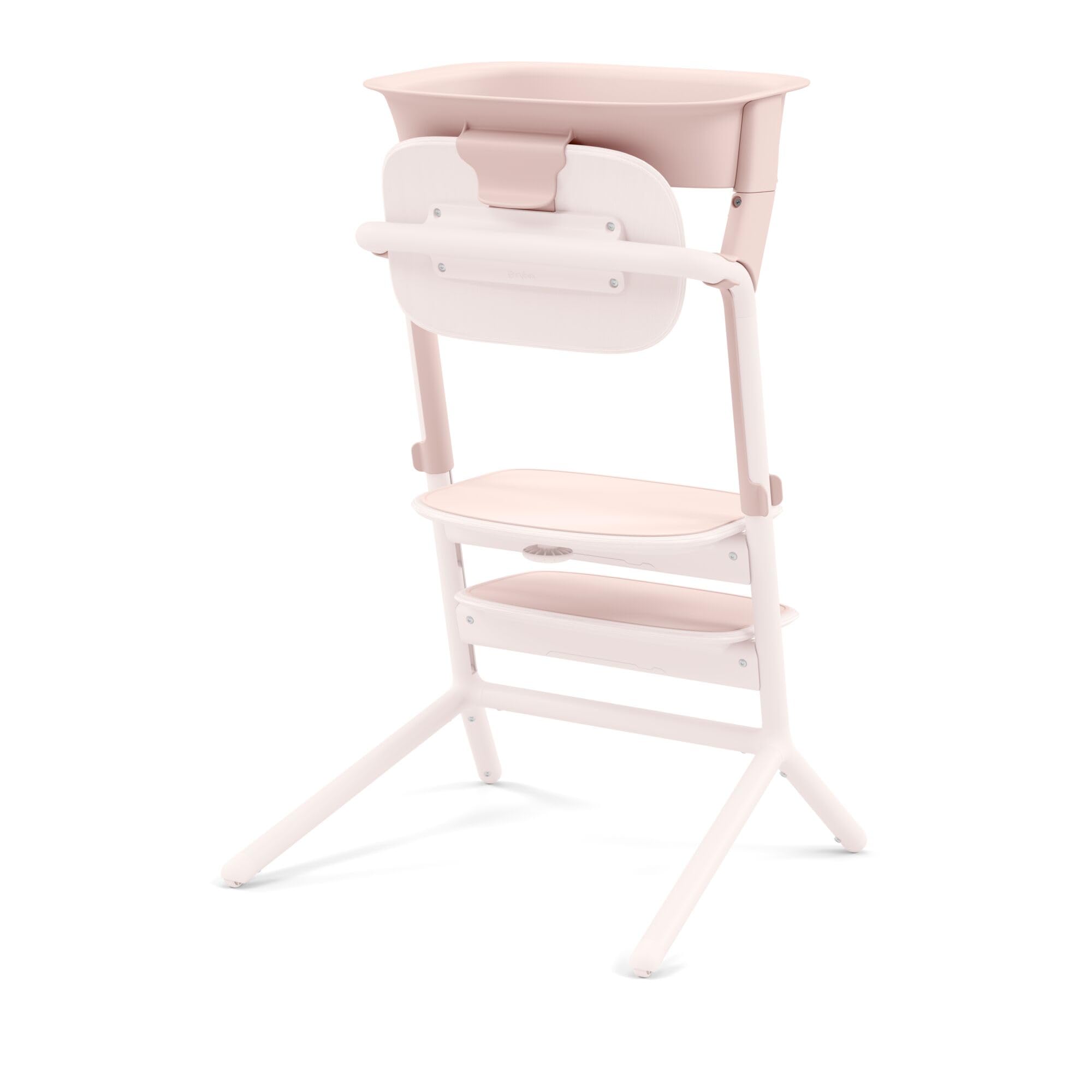 CYBEX Gold LEMO Learning Tower Set, Per Trasformare il Seggiolone LEMO in Torre di Apprendimento, 1-5 Anni (fino a 25 kg), 2 Tappetini Antiscivolo un Silicone per Sedile e Poggiapiedi, Pearl Pink