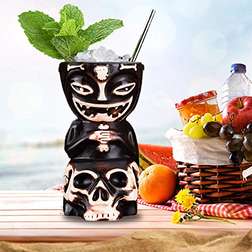 Tiki - Mughi Tiki, bicchieri da cocktail e decorazioni per feste (stile 1)