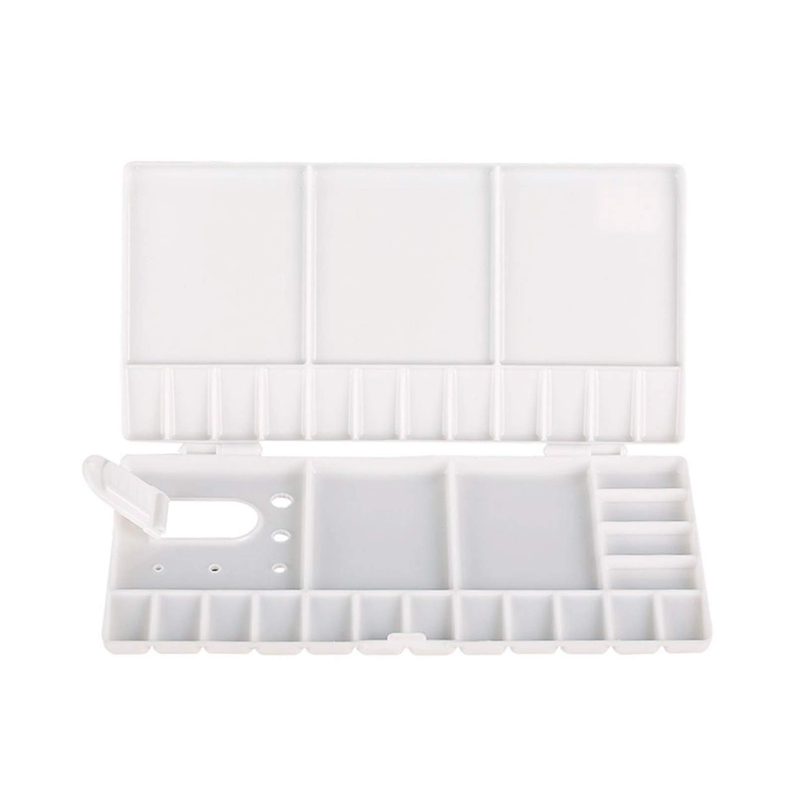 Tavolozza Pittura Pieghevole Con 25 Pozzetti - Per Acquerelli, Acrilici, Olio - Foto 12