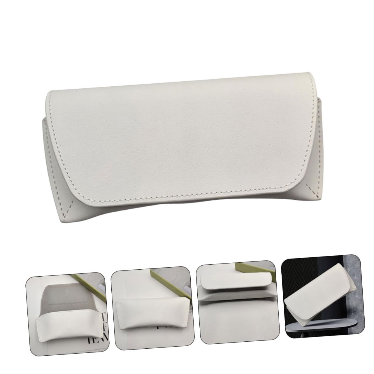 protettiva per occhiali custodia per occhiali valigia reggi occhiali custodia per gli occhiali borsa per occhiali morbida custodie per occhiali da donna pvc bianca