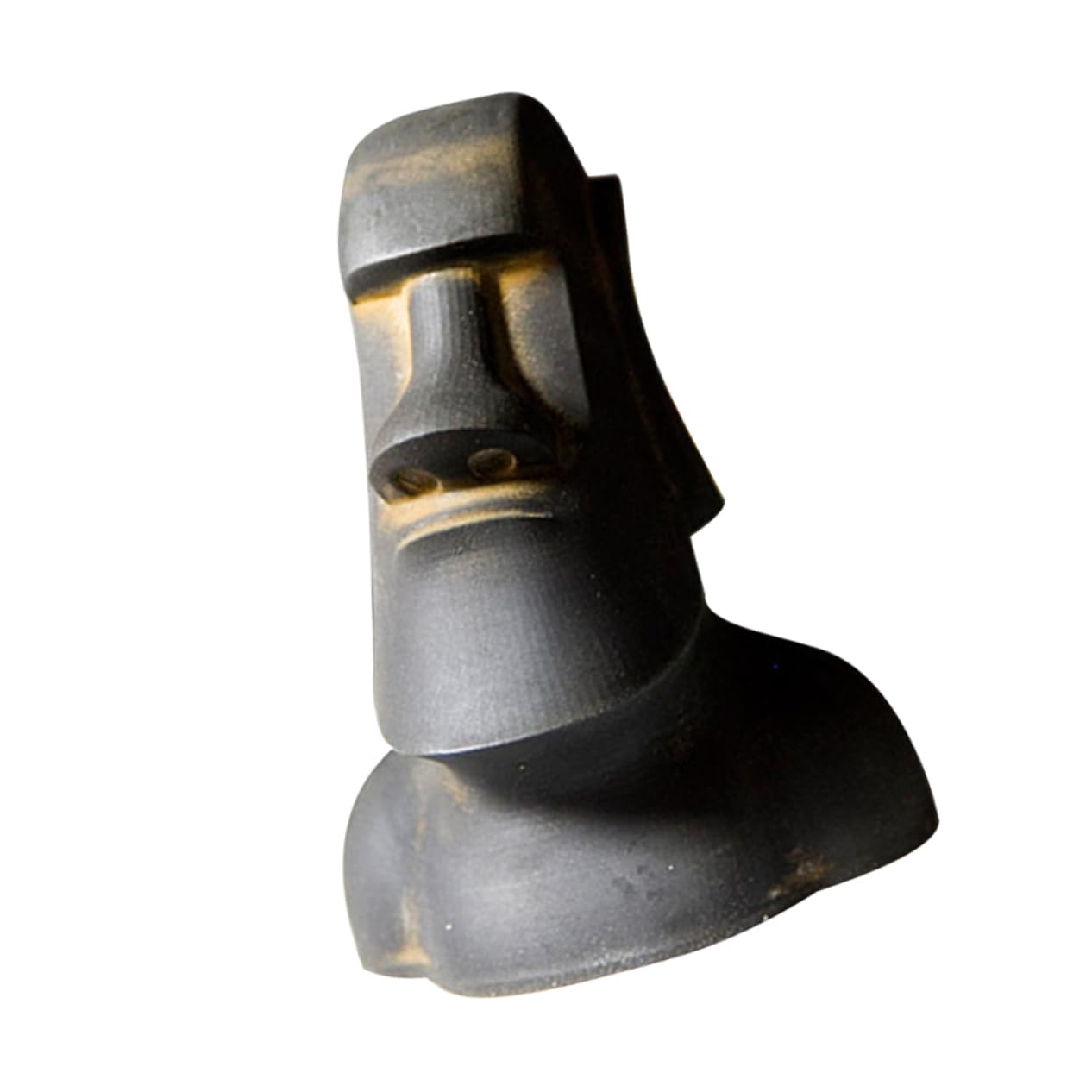 POPETPOP Miniatura Moai Resina Per Giardino e Decorazione Da Scrivania Scultura Artistica Per Ambienti Interni Ed Esterni Facile Da Installare Design Unico Per Acquari e Spazi All Aperto