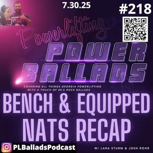 『Ep. 218 - Bench & Equipped Nationals Recap』のカバーアート