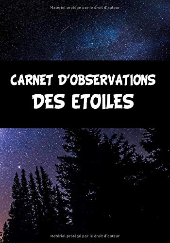 Télécharger Carnet d'observations des étoiles: Cahier avec fiches d'observations | carnet de bord d'astronomie Livre eBook France