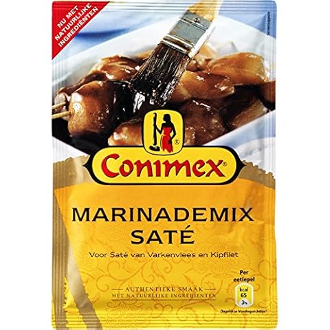 Conimex Sateh Marinade (Conimex Saté Marinade) 4 Bags of 38 Gram (1.34 Ounce Each) Cover