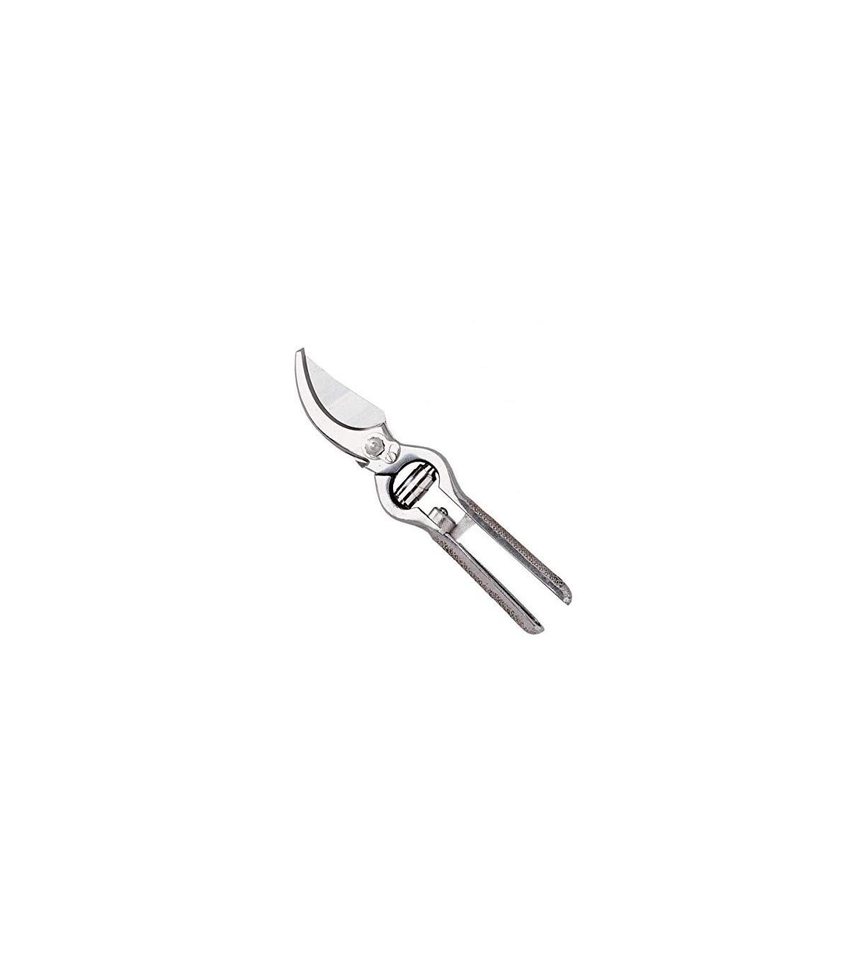 Ausonia - 31170 TIJERAS DE PODA FORJADAS PROFESIONALES COMPLETAMENTE DE ACERO INOXIDABLE FORJADA Y TEMPLADA CON CIERRE DE SEGURIDAD DE RODILLO IDEAL PARA LA PODA Y LA JARDINERÍA DE 21 CM