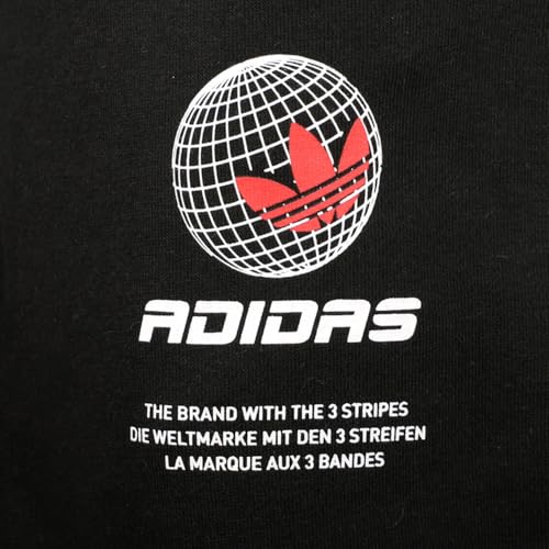 adidas Mens Sticker Joggers Casual Pockets - Black3