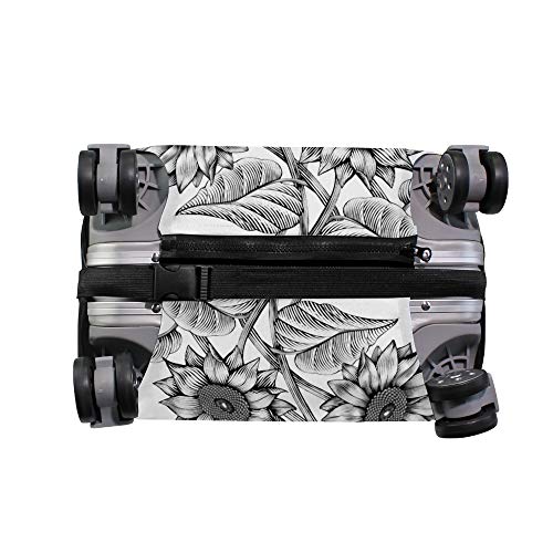 Housse de voyage polyester résistant à l'eau protection valise 18-32 pouces