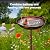 Bird Bath for Outside 38.5 Inch Bronze Freestanding Garden Birdbath