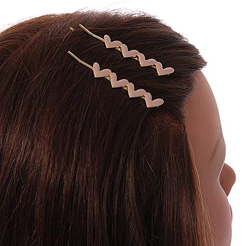 Pinzas para el pelo de corazón que evitan tirones y roturas 3