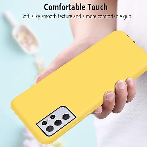 Miniatura 6 de Paquete de 8 fundas para Samsung Galaxy S21 Ultra 5G, carcasa de silicona a prueba de golpes para Galaxy S21 Ultra de 6.8 pulgadas (2021), rojo,