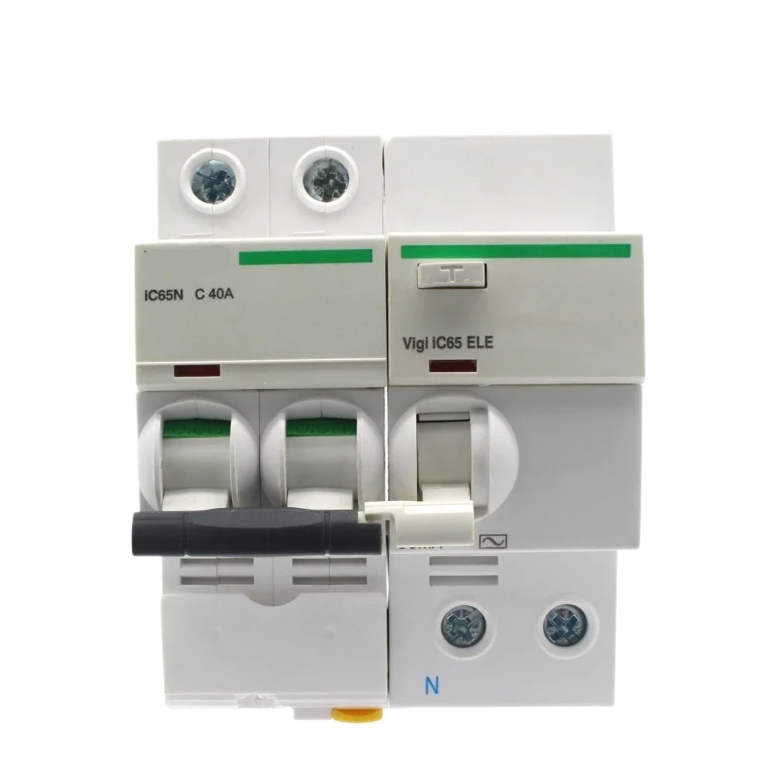 IC65N 2P Bipolar C16A 30MA AC 230V 50Hz z zabezpieczeniem nadprądowym RCBO(25A)