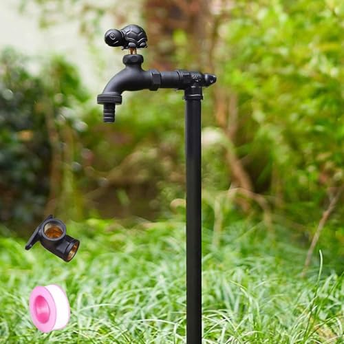 Grifo de jardín independiente, espiga de latón anticongelante para riego y lavado eficientes