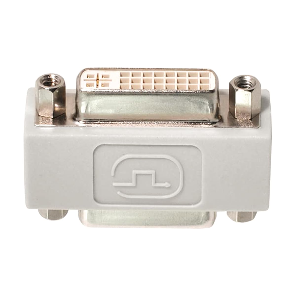 Adaptador de extensión de vídeo DVI 24+1 hembra a DVI 24+1 hembra, acoplador recto para tarjeta gráfica, doble enlace