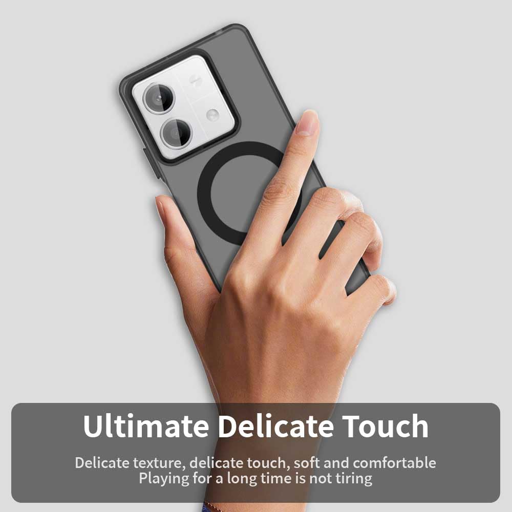 Ultradünne MagSafe-Hülle Für Xiaomi Redmi Note 13 Pro+ 5G – Matt, Stoßfest & Anti-Fingerabdruck